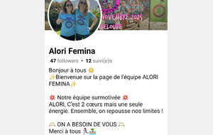 Tabata solidaire pour Alori ( spécial haloween) Don de 5 euros à  l'entrée , tirage au sort en fin de séance , 1 cotisation sera remboursée ou offerte si non adhérent 