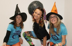 Tabata HALLOWEEN solidaire pour Alori ( 5 euros à  l'entrée) Tirages au sort ,plusieurs lots à remporter dont 1 cotisation remboursée ou offerte si non adhérent . Récompenses pour les meilleurs déguisements